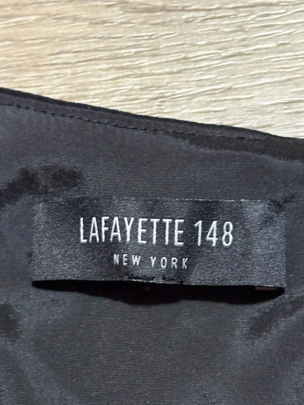 Lafayette 148 New York Mariposa Finesse Crepe Dress Size 8